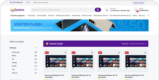 Aperçu boutique publique Yoonema