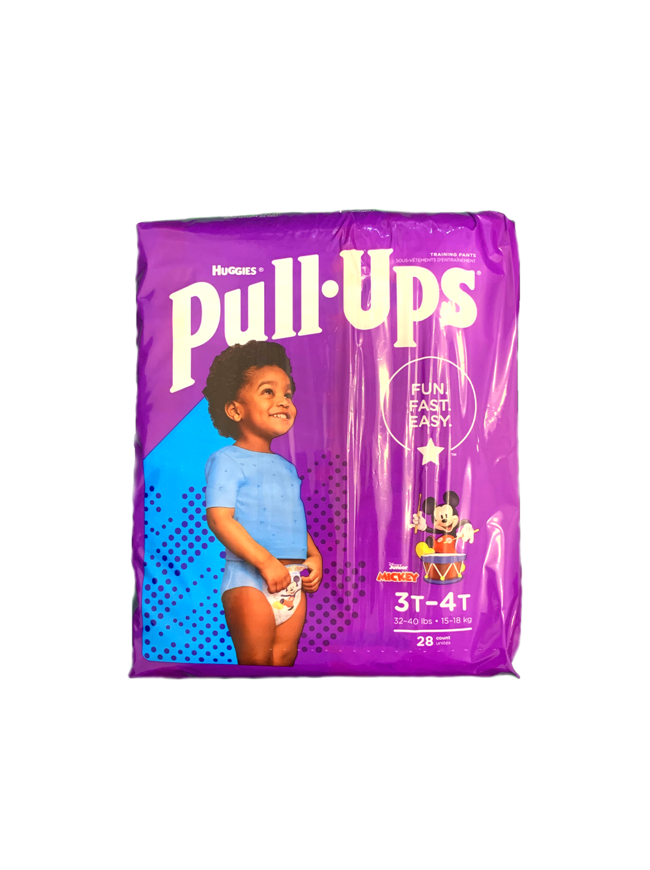 Pull-Ups Boys' Potty Training Underwear Size 5, 3T-4T,28ct