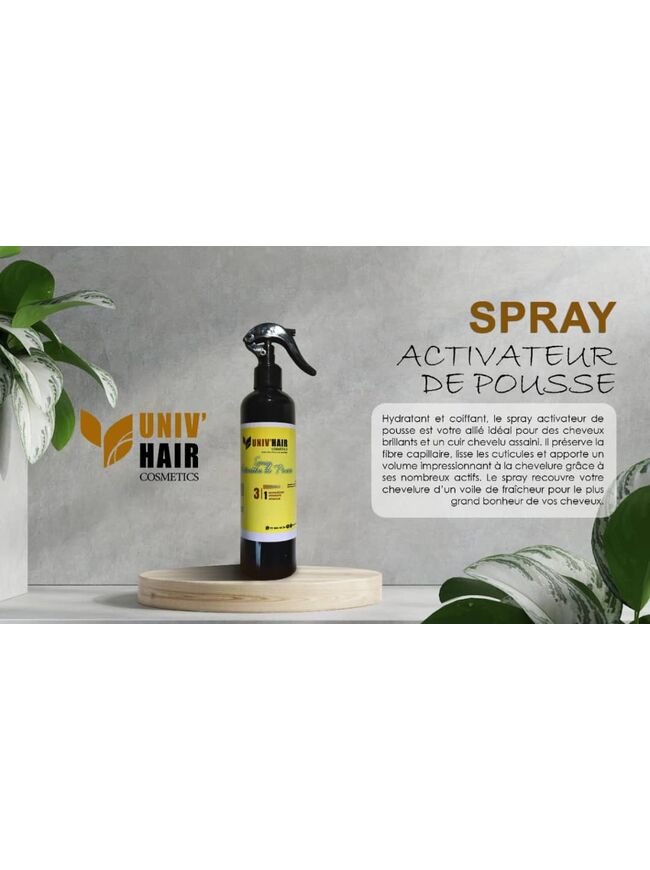 Spray activateur de pousse - Univ'hair