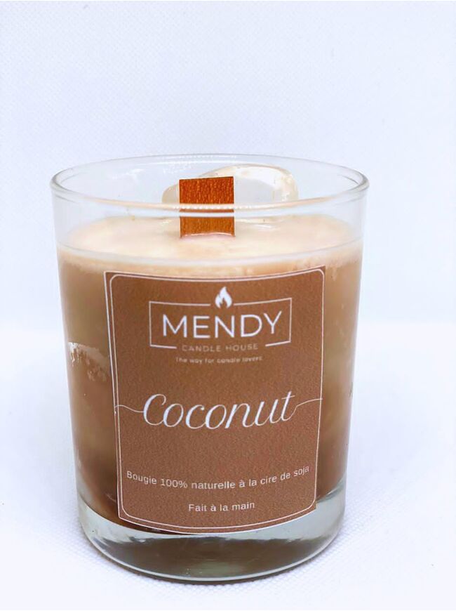 Bougie "Coconut" - Mendy's candles 