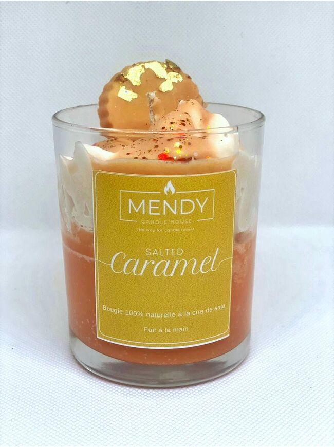 Bougie "Caramel" - Mendy's candles