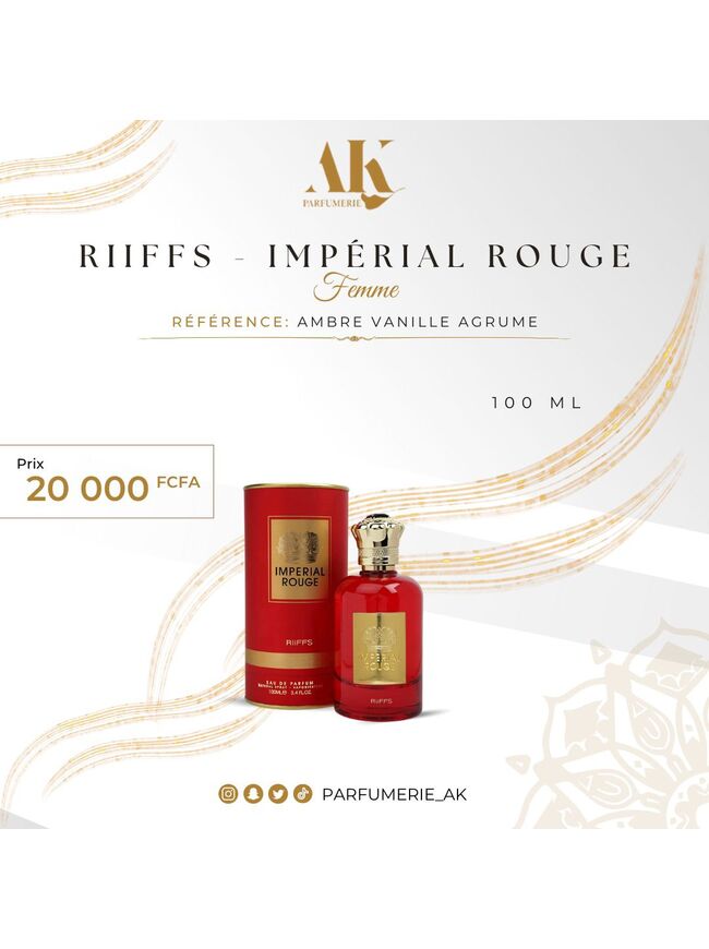 Impérial Rouge Riiffs edp 100 ML - Ak Parfumerie