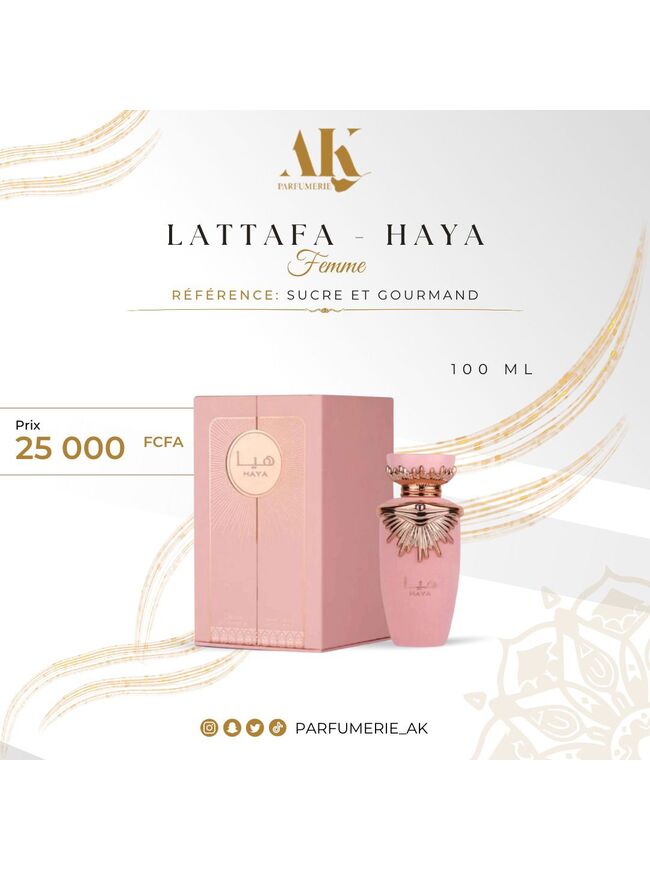 HAYA LATTAFA 100 ML - Ak Parfumerie