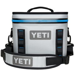 Yeti - Trémie Flip 8 Glacière portable - Gris brouillard/bleu foncé