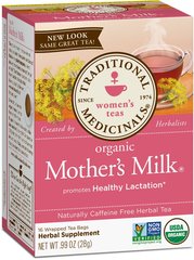 Médicaments traditionnels - Lait de mère biologique Thé pour femmes, 324 sachets de thé (3 paquets de 6)