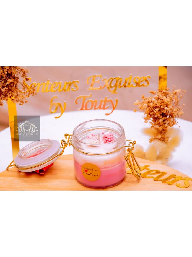 Mini Bougie Parfumée Fleurie - Senteurs exquises by Touty